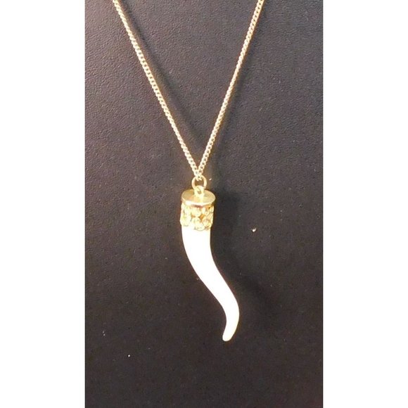 Carved Tusk Necklace - Picture 4 of 5